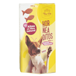 Horneaditos Salmón Ahumado para Perros | Snack Natural Rico en Omega 3 y Proteína