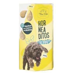 Horneaditos Hojuelas de Avena para Perros | Snack Natural Rico en Fibra y Antioxidantes