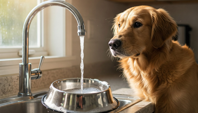 La importancia del lavado de los platos de comida y agua para los perros y gatos
