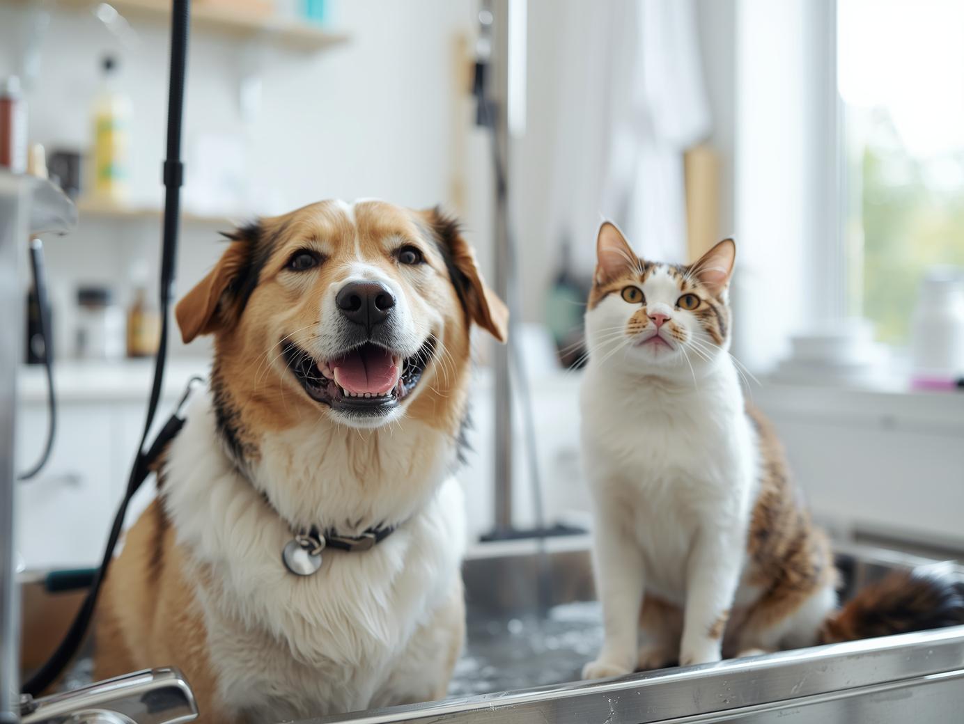 SERVICIO DE BAÑO PREMIUM BÁSICO PARA PERROS Y GATOS